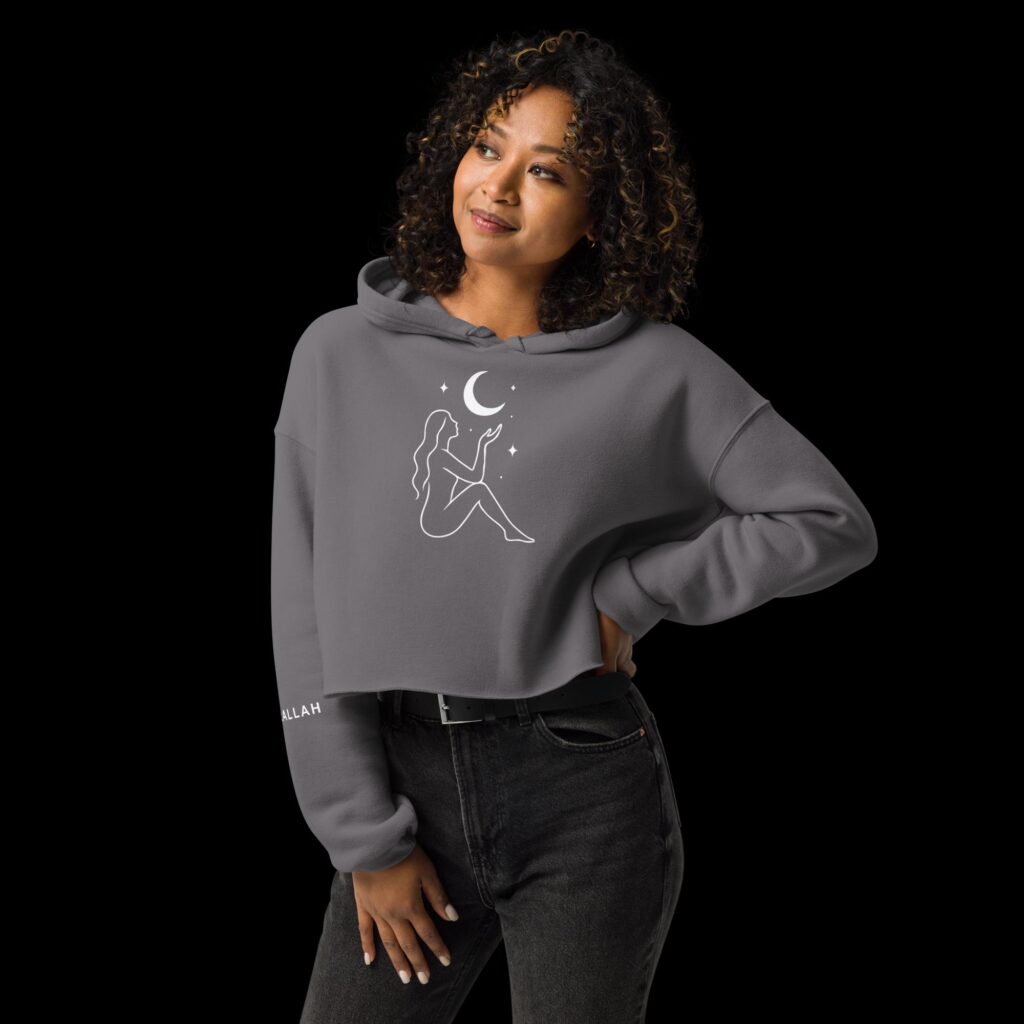 RALLAH Crop Hoodie